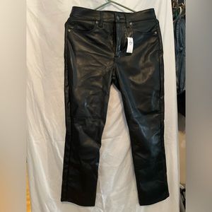 Gap Vegan Leather pants